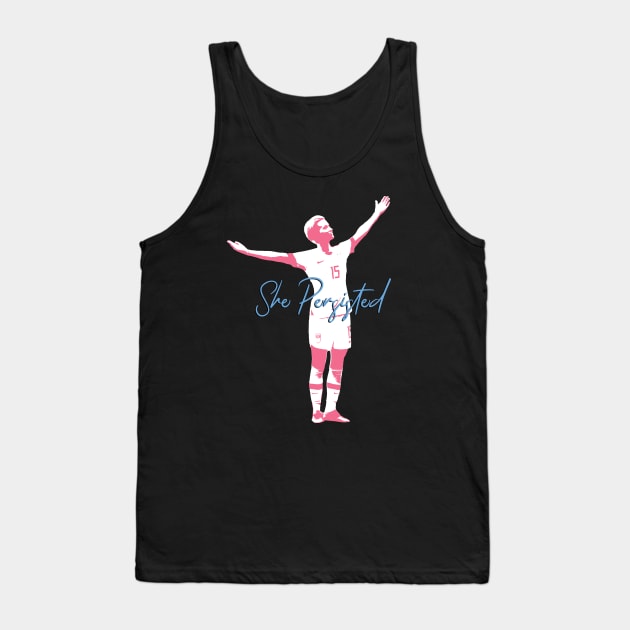 Rapinoe She Persisted Tank Top by snapoutofit